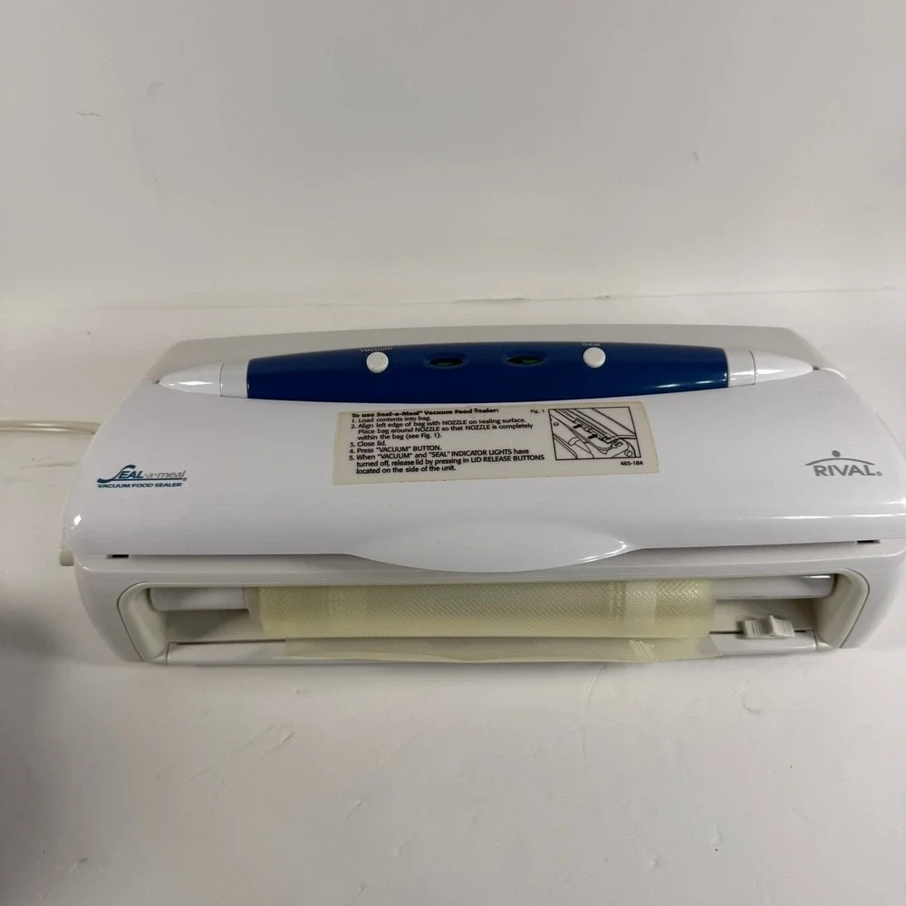 Rival Seal-a-Meal Vacuum‎ Food Sealer Vac Container Jar Sealer Reynolds Handheld